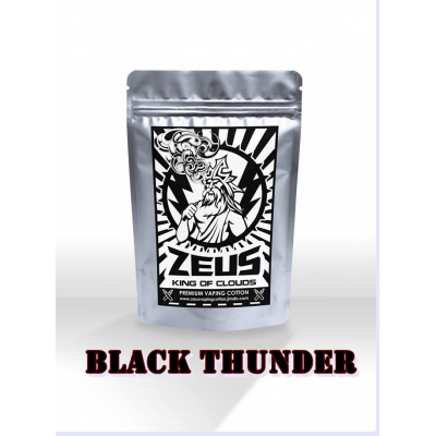 Zeus Vaping Coton - King of Clouds - Black Thunder