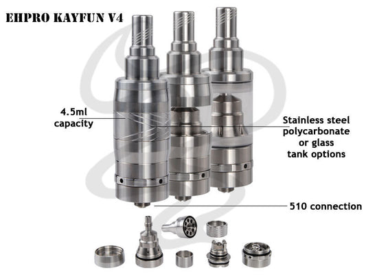 EHPro Kayfun V4 Silver