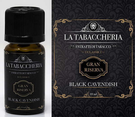 La Tabaccheria Gran Riserva aroma Black Cavendish - 10ml
