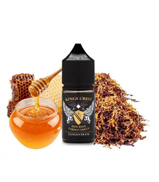 DON JUAN TABACO DULCE KING'S CREST AROMA CONCENTRATO 30ML