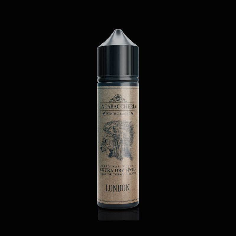 LONDON EXTRA DRY 4POD ORIGINAL WHITE AROMA 20 ML LA TABACCHERIA