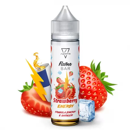 Suprem-e Flavour Bar Strawberry Energy - Vape shot 20ml